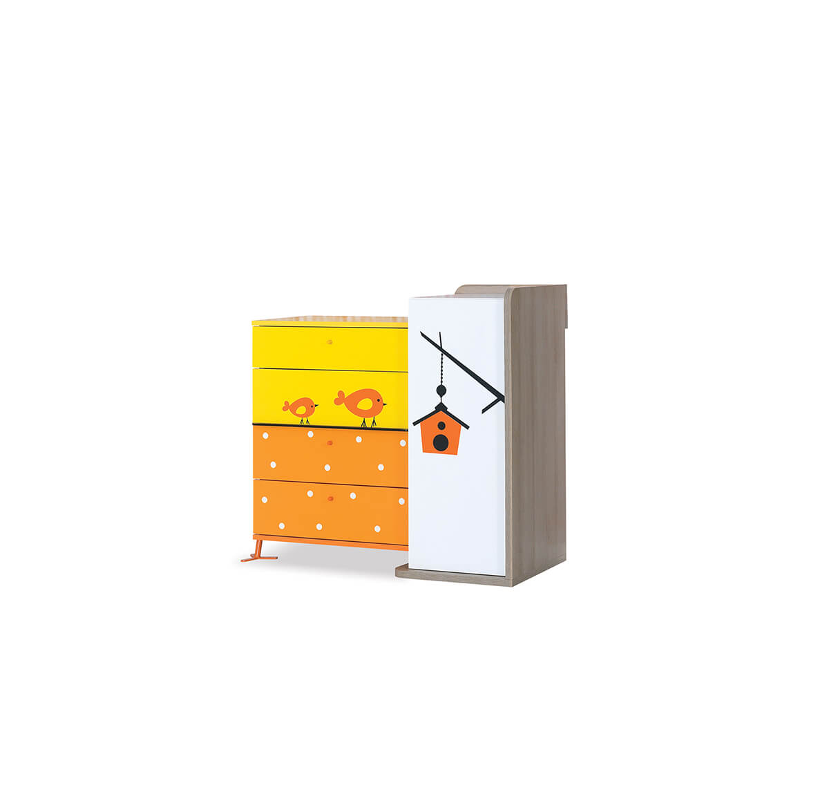 civil bebek odası takımı şifonyer