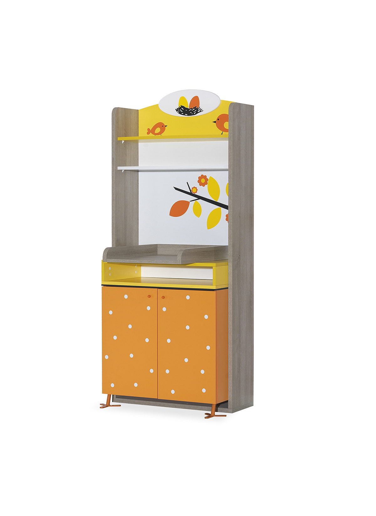 civil bebek odası takımı kapaklı şifonyer