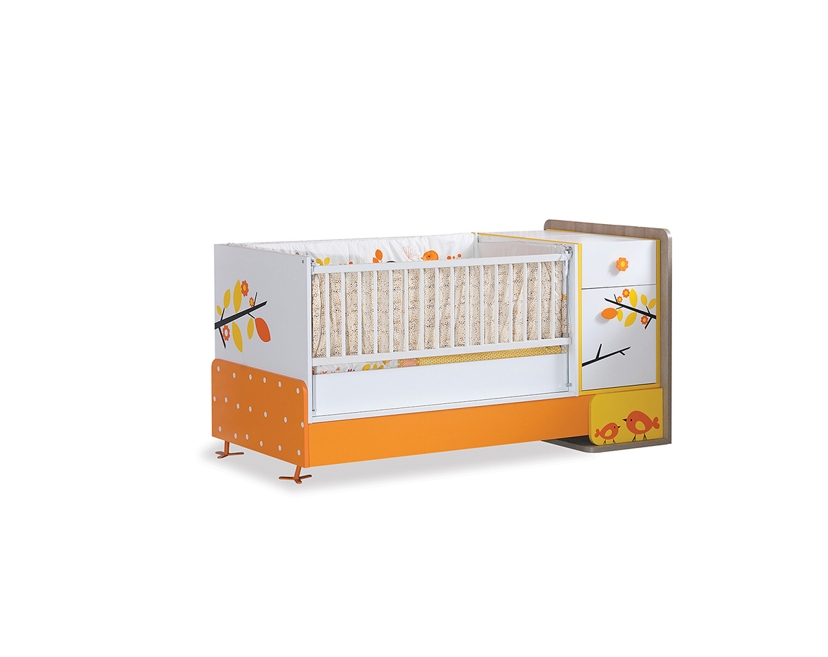 civil bebek odası takımı büyüyen karyola