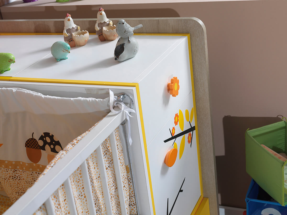 civil bebek odası takımı büyüyen karyola