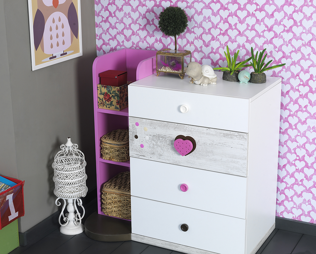 sweet party bebek odası takımı şifonyer