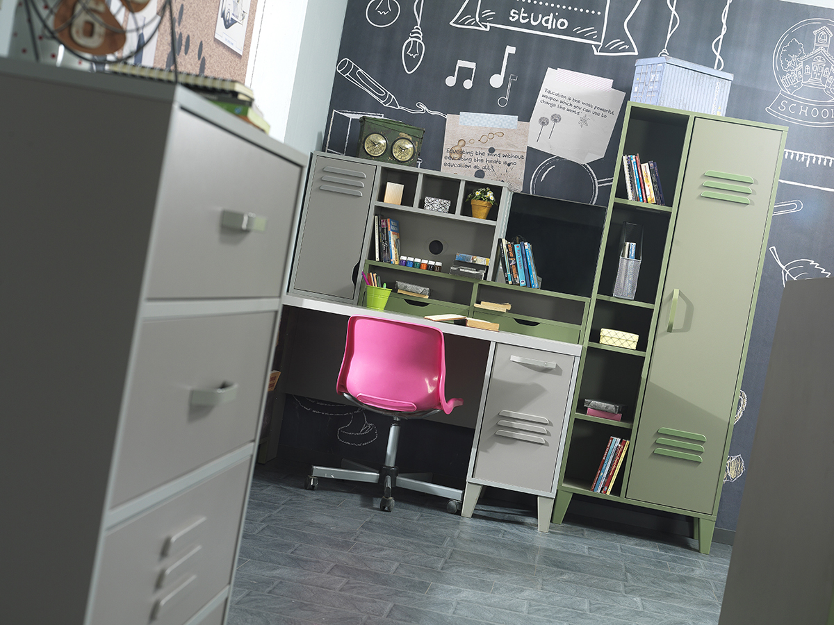 agena çocuk odası takımı çalışma masası ve kitaplık