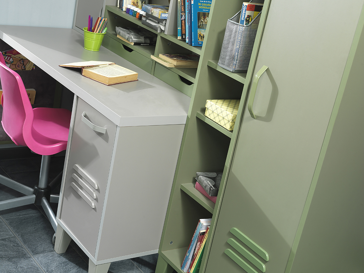 agena çocuk odası takımı çalışma masası ve kitaplık