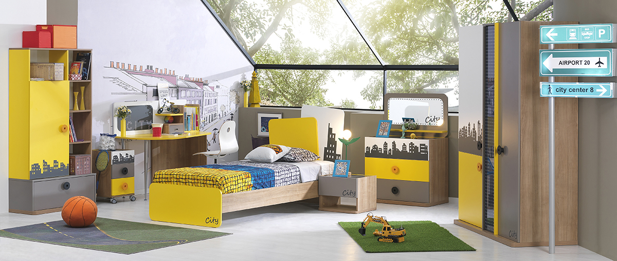 city çocuk odası takımı
