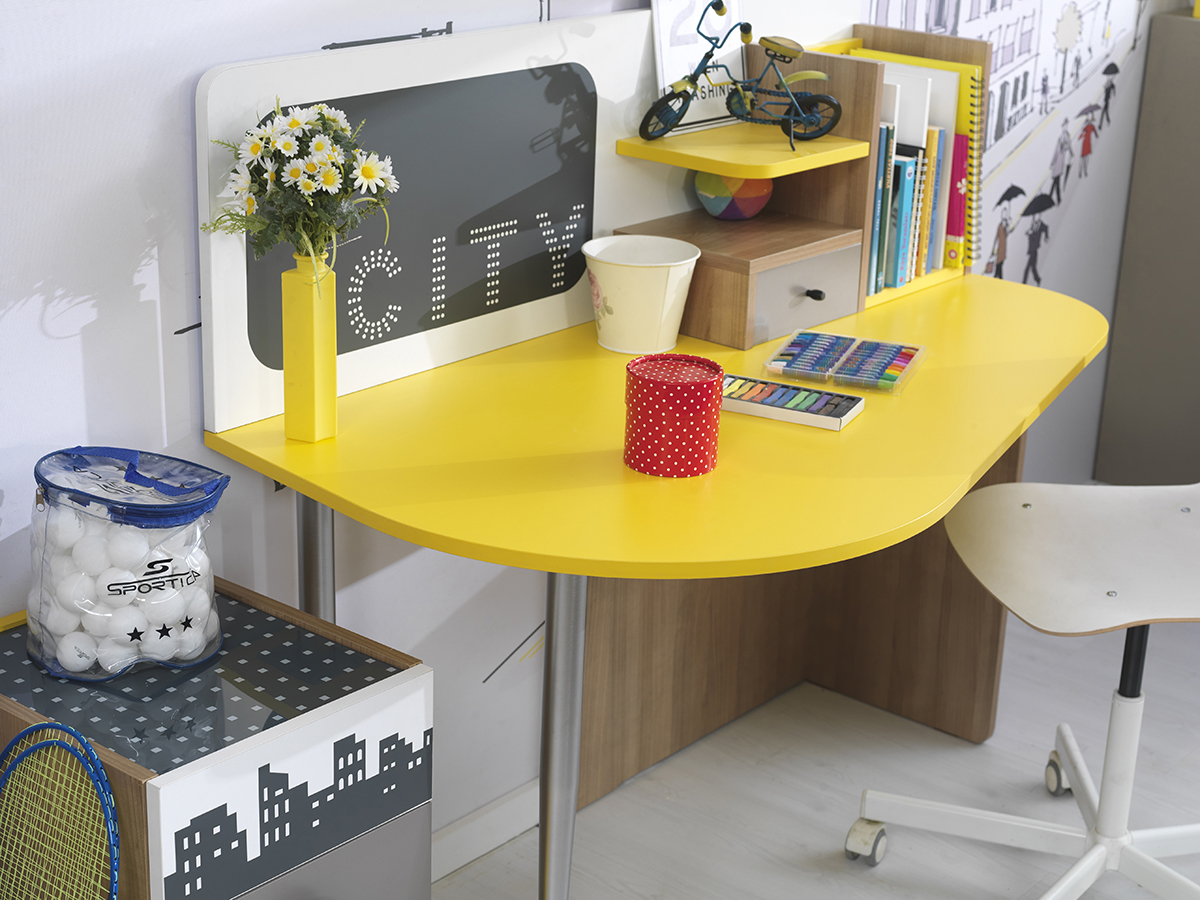 city çocuk odası takımı çalışma masası