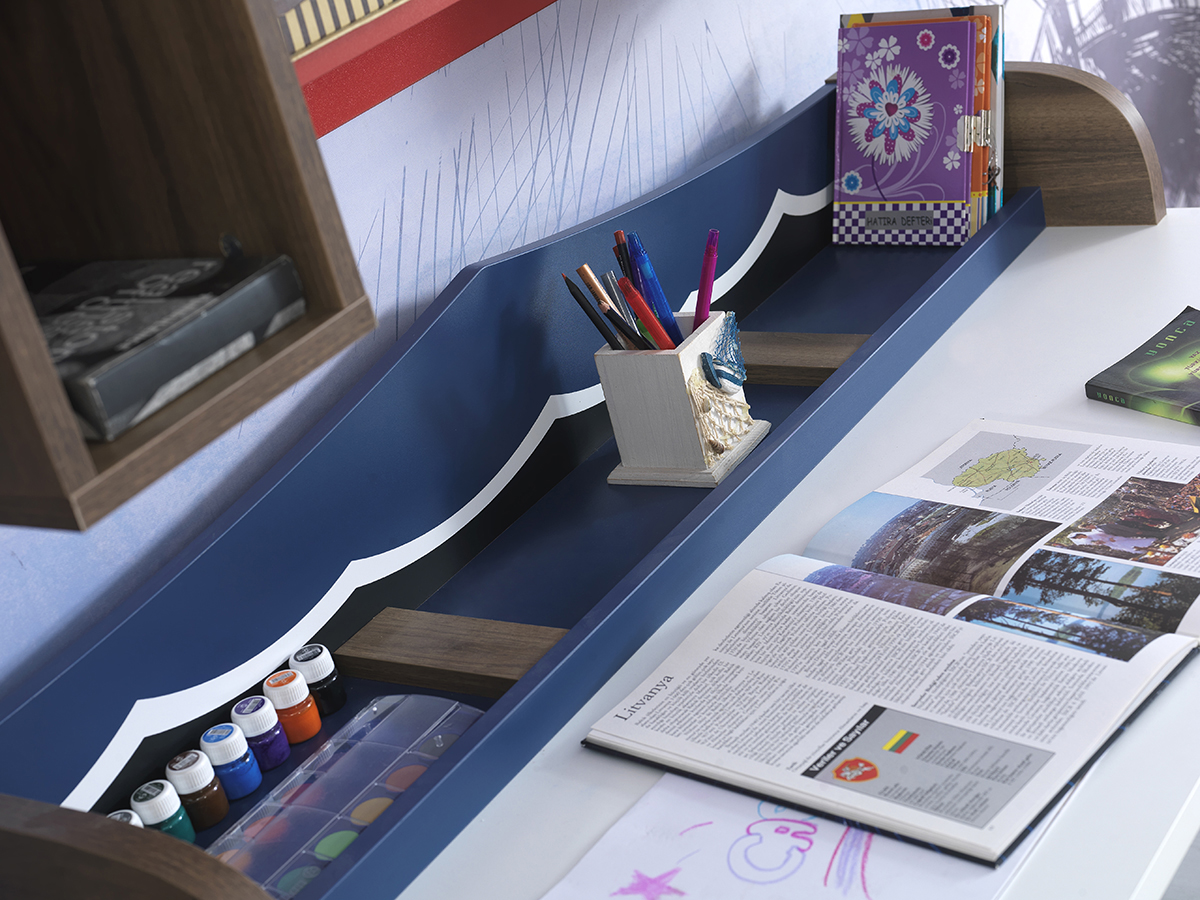 mora çocuk odası takımı çalışma masası