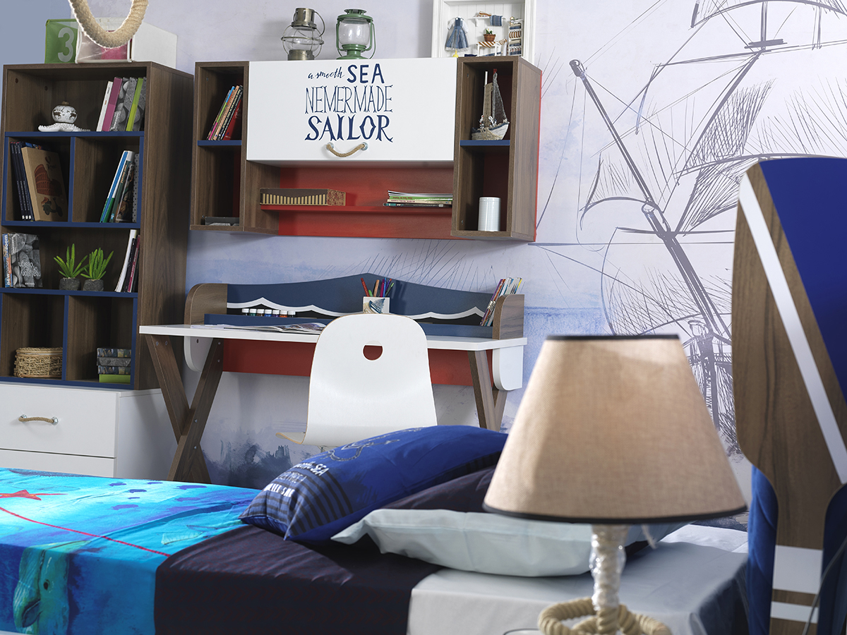 mora çocuk odası takımı çalışma masası