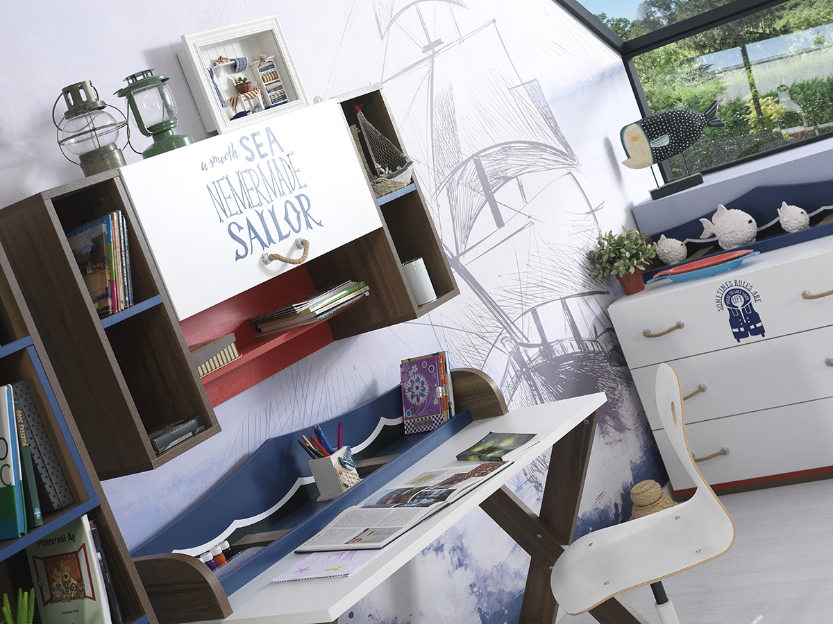 mora çocuk odası takımı çalışma masası