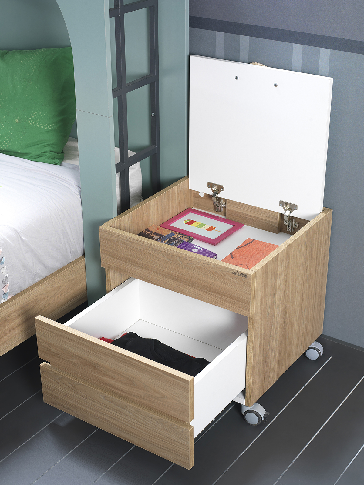 yuva çocuk odası takımı komodin