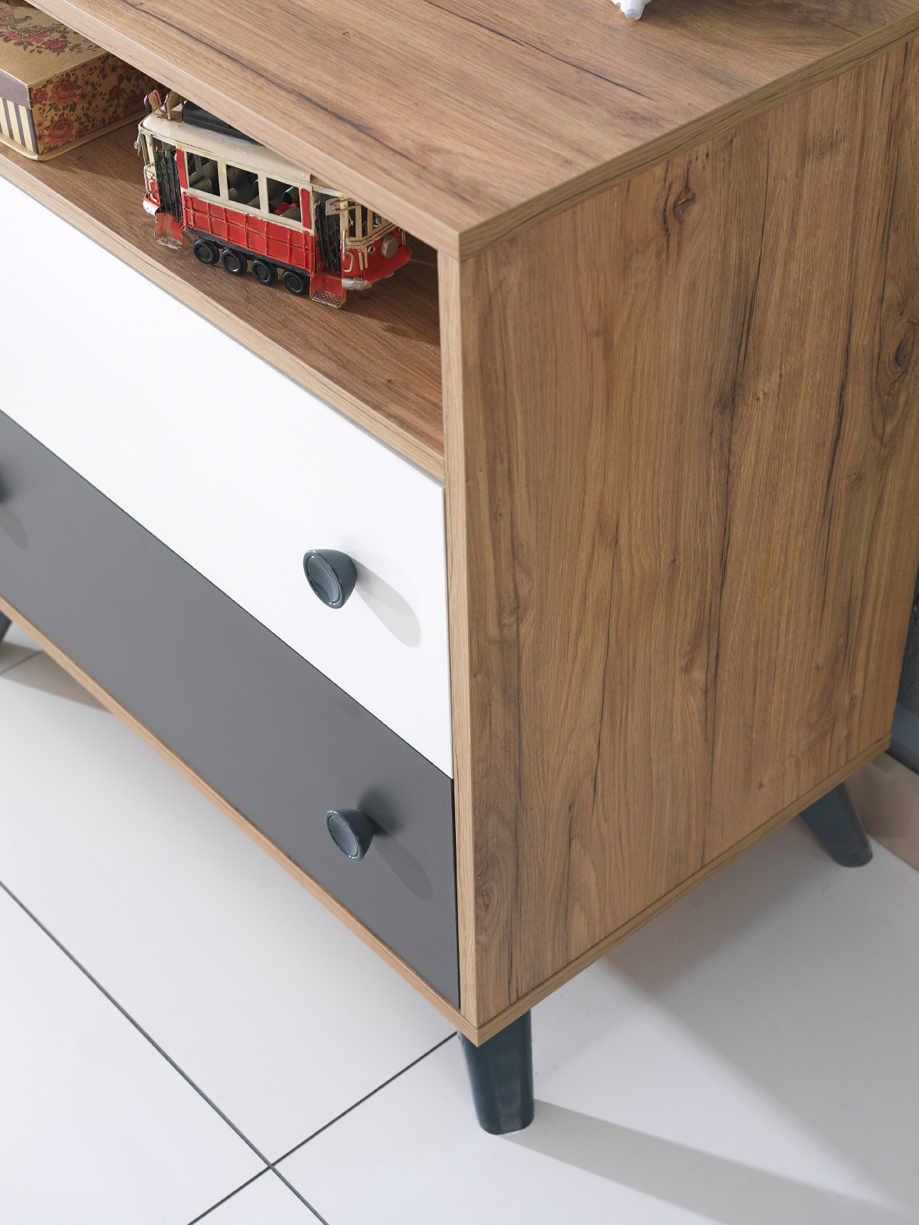 anka genç odası takımı komodin