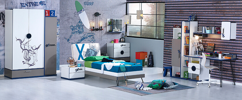 extreme genç odası takımı